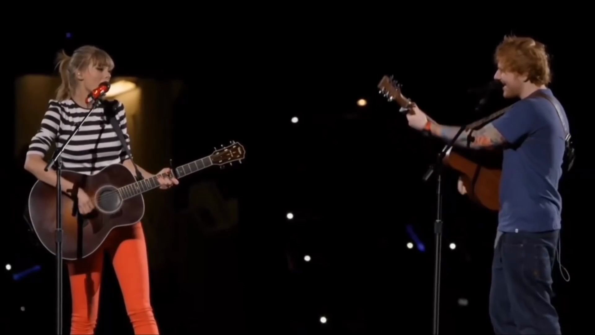 [图]Taylor Swift-《Everything Has Changed(ft. Ed Sheeran)》 (DVD The RED Tour Live)