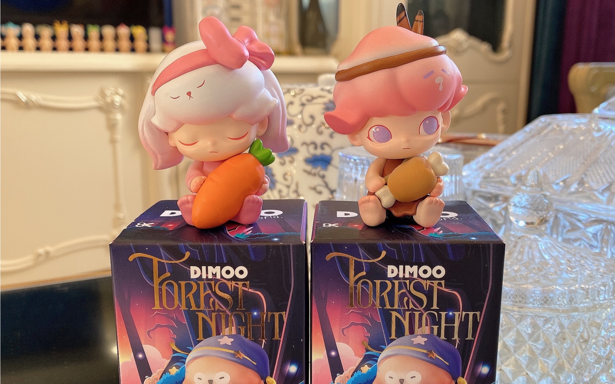 新品优享dimoo森林之夜盲盒开箱