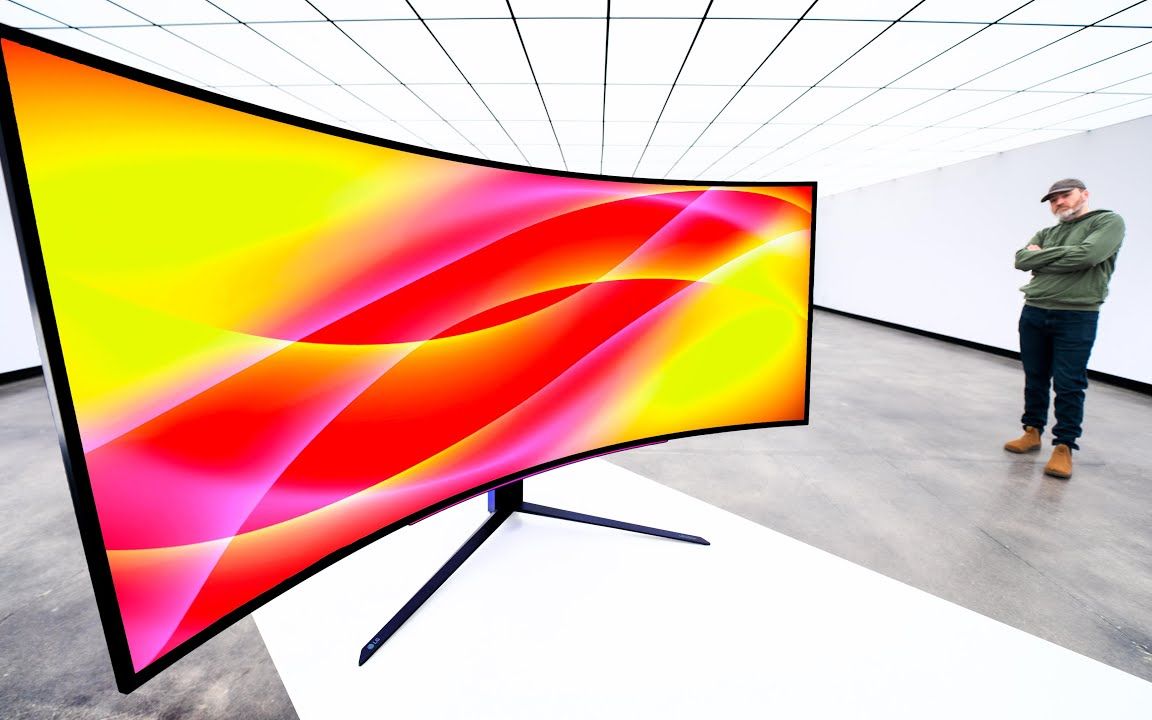 lg 45寸ultragear游戏显示器开箱 240hz刷新率 oled|unbox theray|机