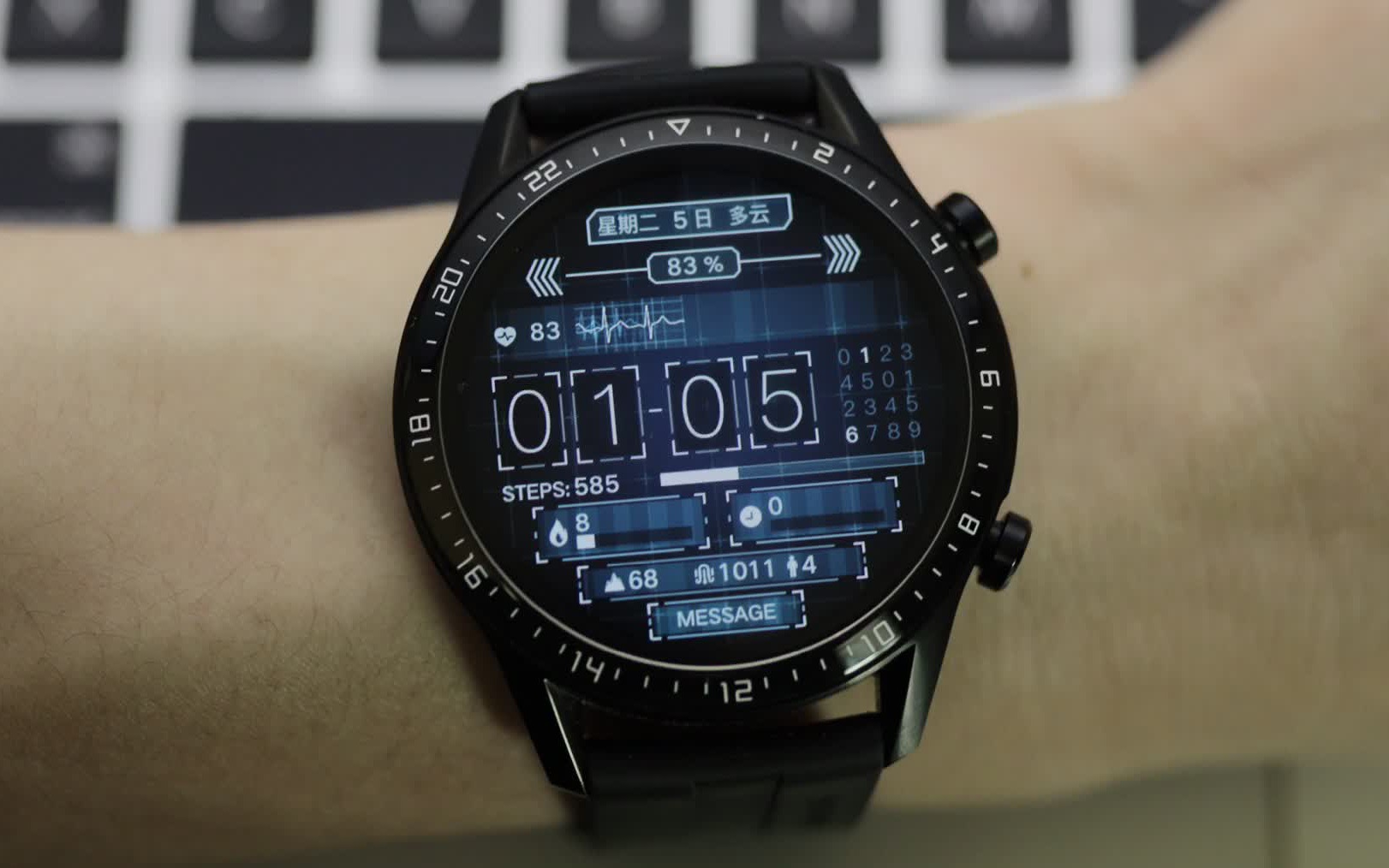 华为watchgt手表表盘主题科学幻想