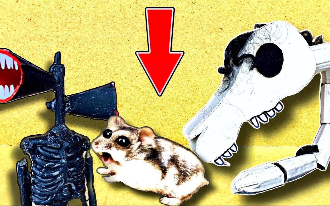 仓鼠历险记怪物警笛头和长毛马迷宫陷阱与障碍