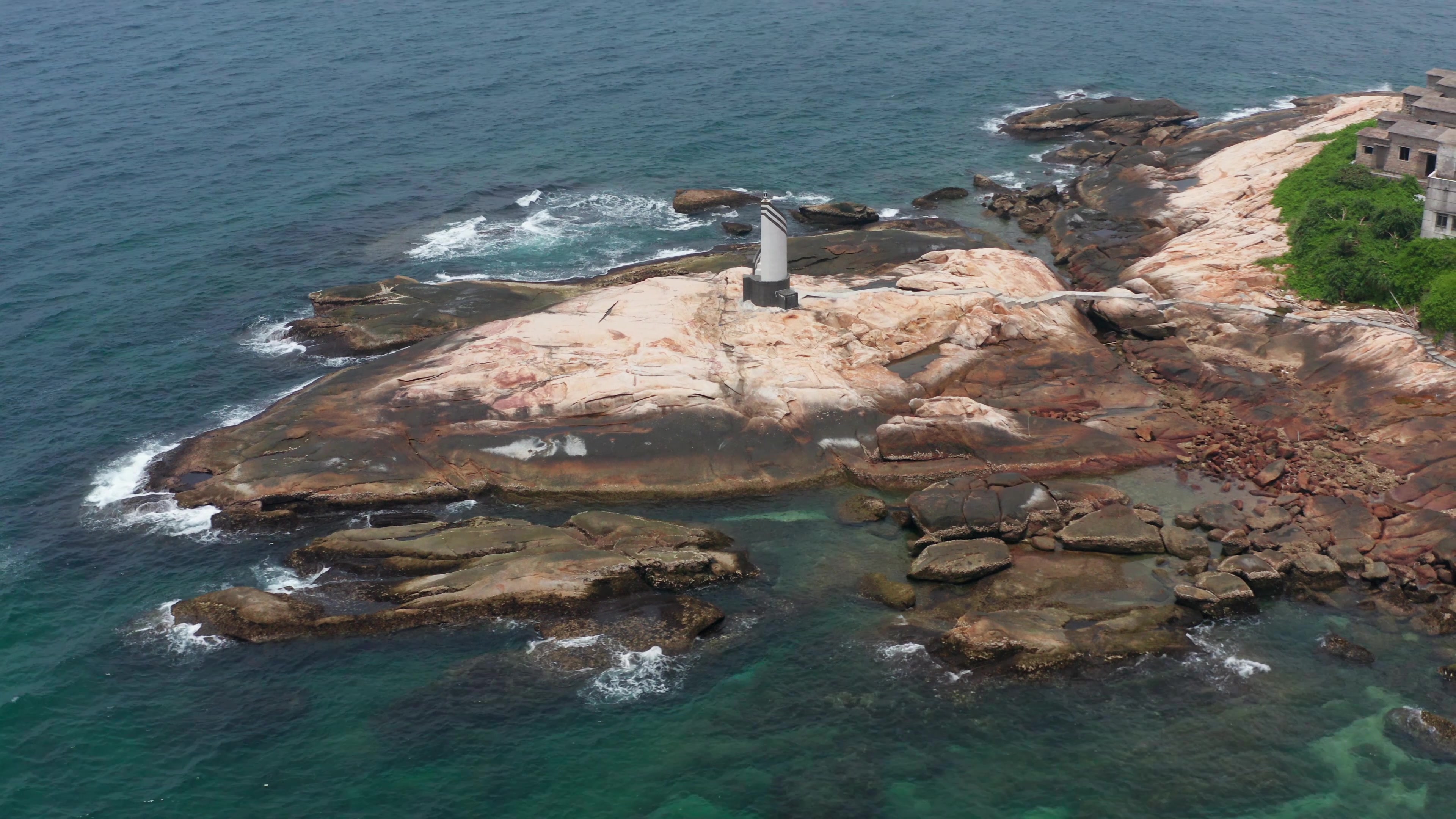 【3分钟养眼】俯瞰珠海庙湾与平洲岛