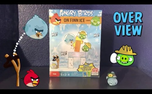 美泰愤怒的小鸟on finn ice套装【油管转载】