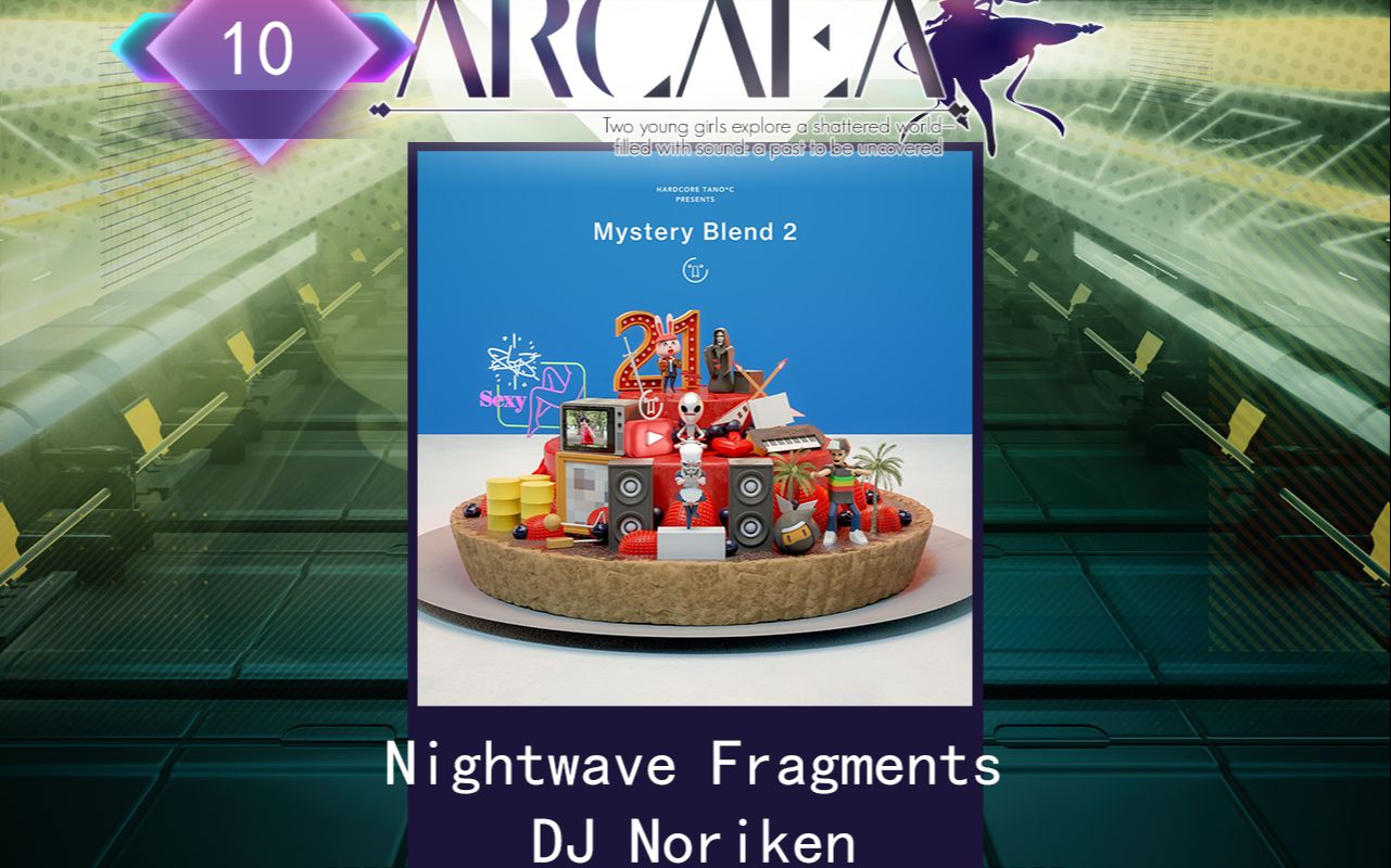 【arcaea fanmade】nightwave fragments(future 10)谱面演示