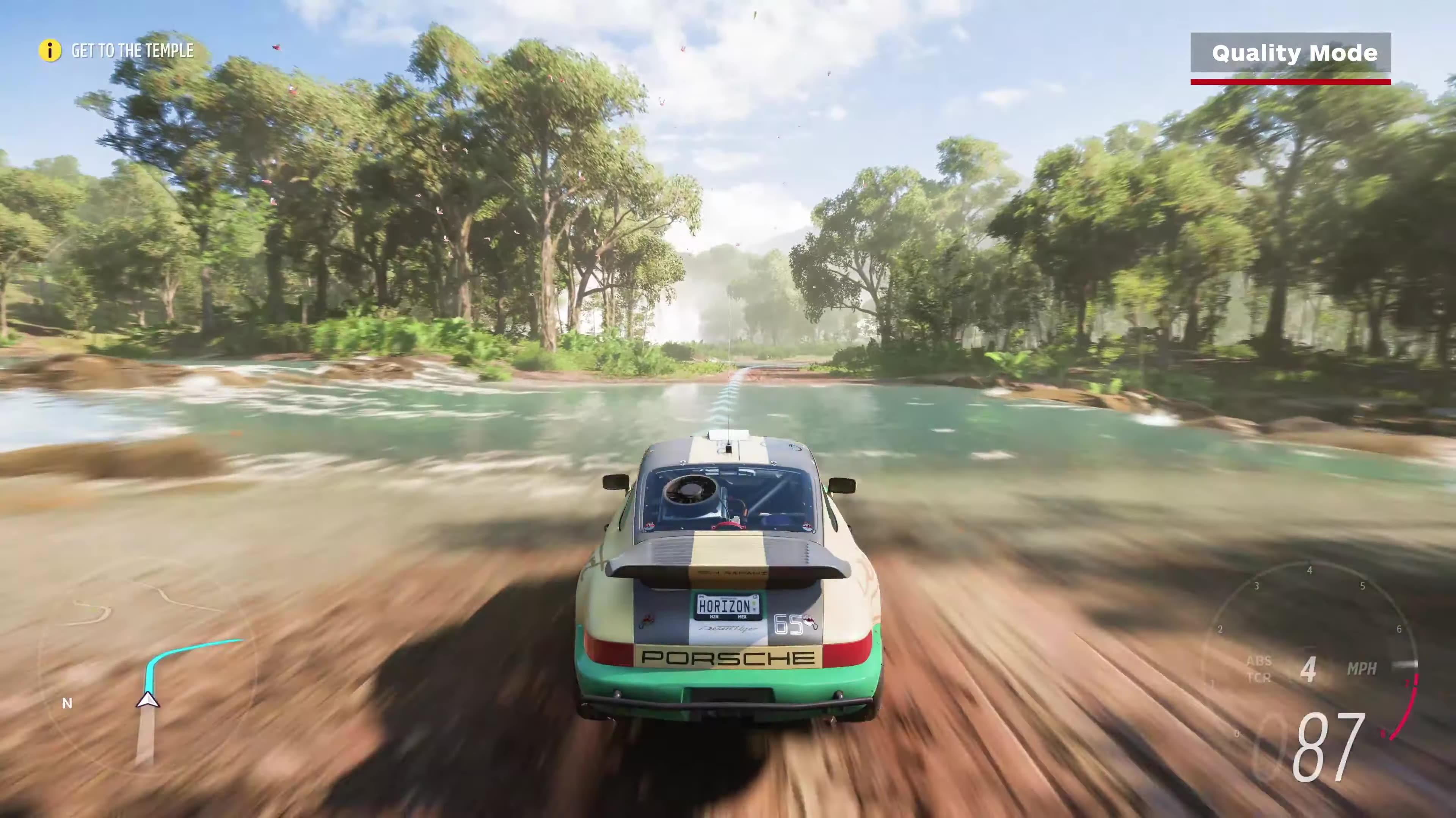 forzahorizon5以性能和质量模式4k60fps开始比赛游戏