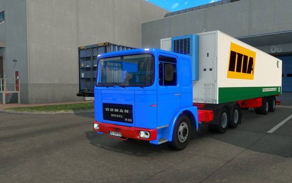 欧卡2mod:拥有256匹马力的罗马柴油机 roman diesel with 256hp ets2