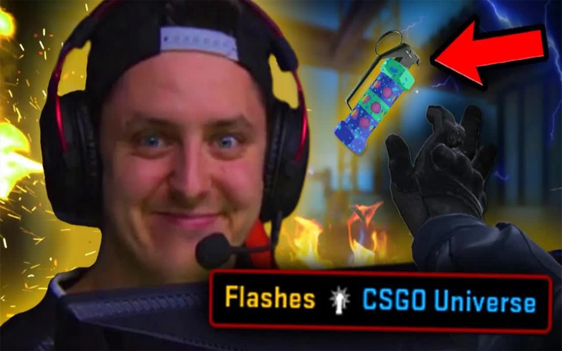 csgo震撼go圈的30个闪光弹投掷2