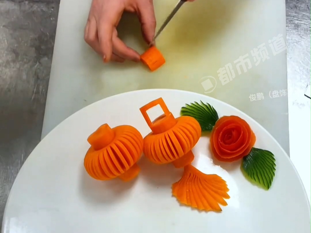 一学就会的胡萝卜灯笼教程来了!快在年夜饭上露一手吧