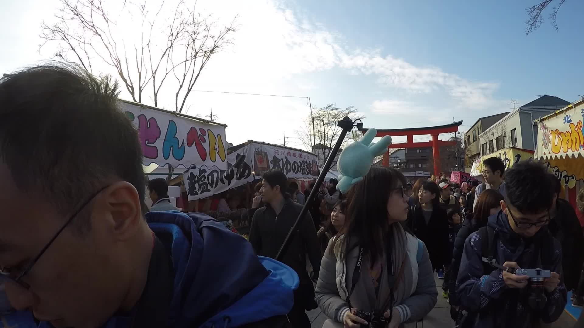 伏见稻荷神社终于进来了哔哩哔哩bilibili