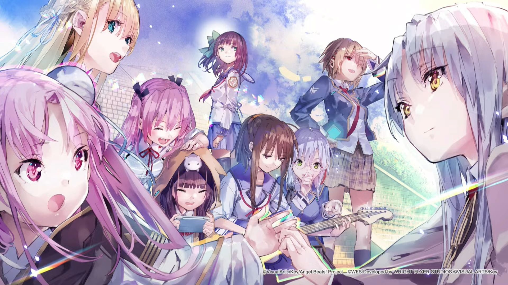 【官方繁中文本·4kuhd】《炽焰天穹·绯染天空》联动《angel beats!