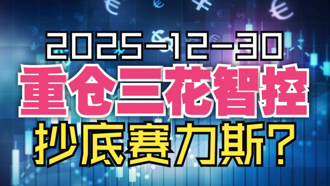 1230A股笔记：重仓三花智控PCB，抄底赛力斯？恒立液压、拓普集团，机器人大涨吃肉。半导体/科技股牛市回归。-懒惰投资者-懒惰投资者-哔哩哔哩视频