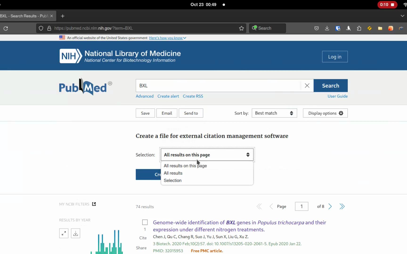 【自由软件】Zotero导入所有Pubmed检索到的文献的元数据哔哩哔哩bilibili