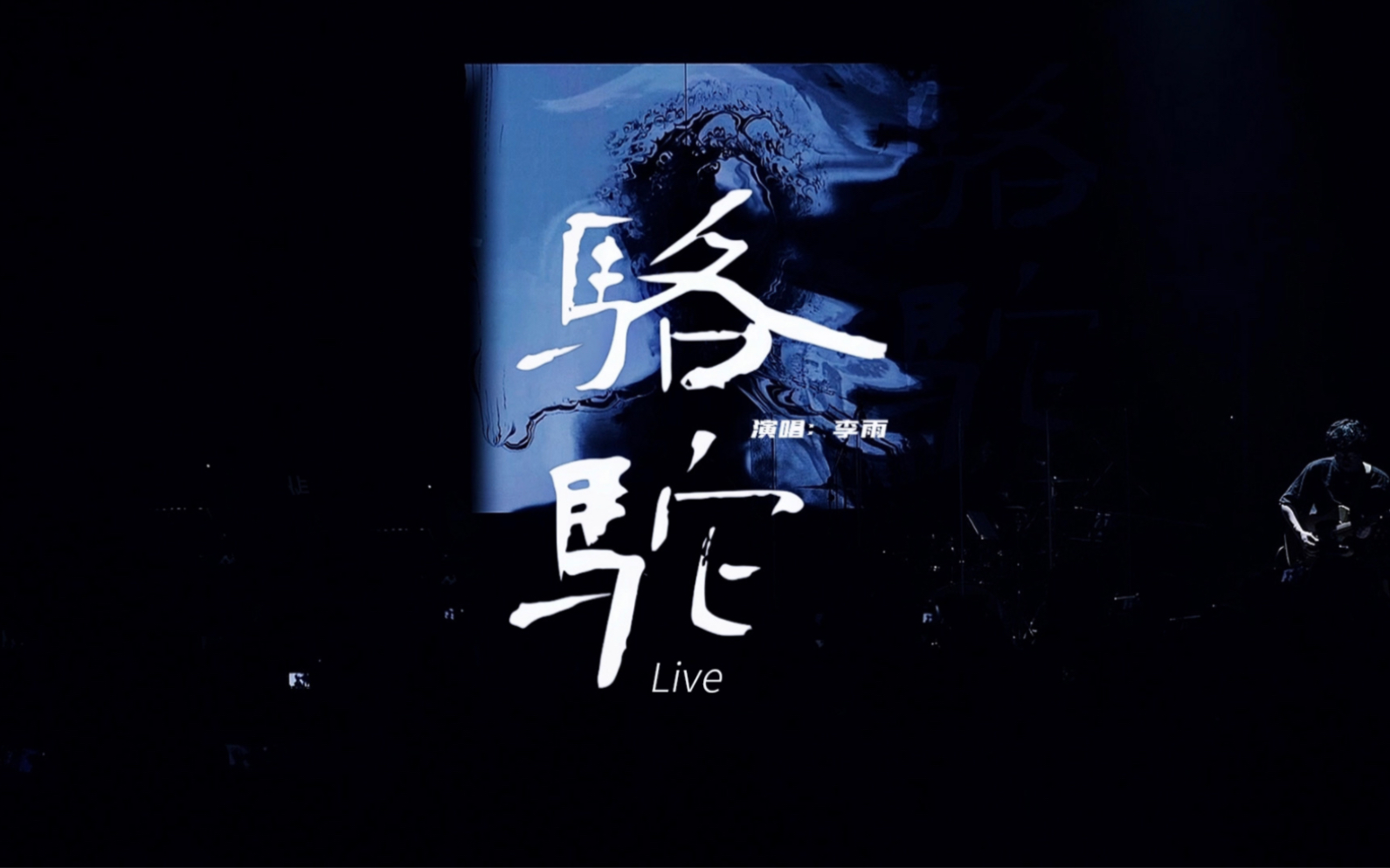 10.13北京|李雨2024新专辑先行曲「骆驼」Live哔哩哔哩bilibili