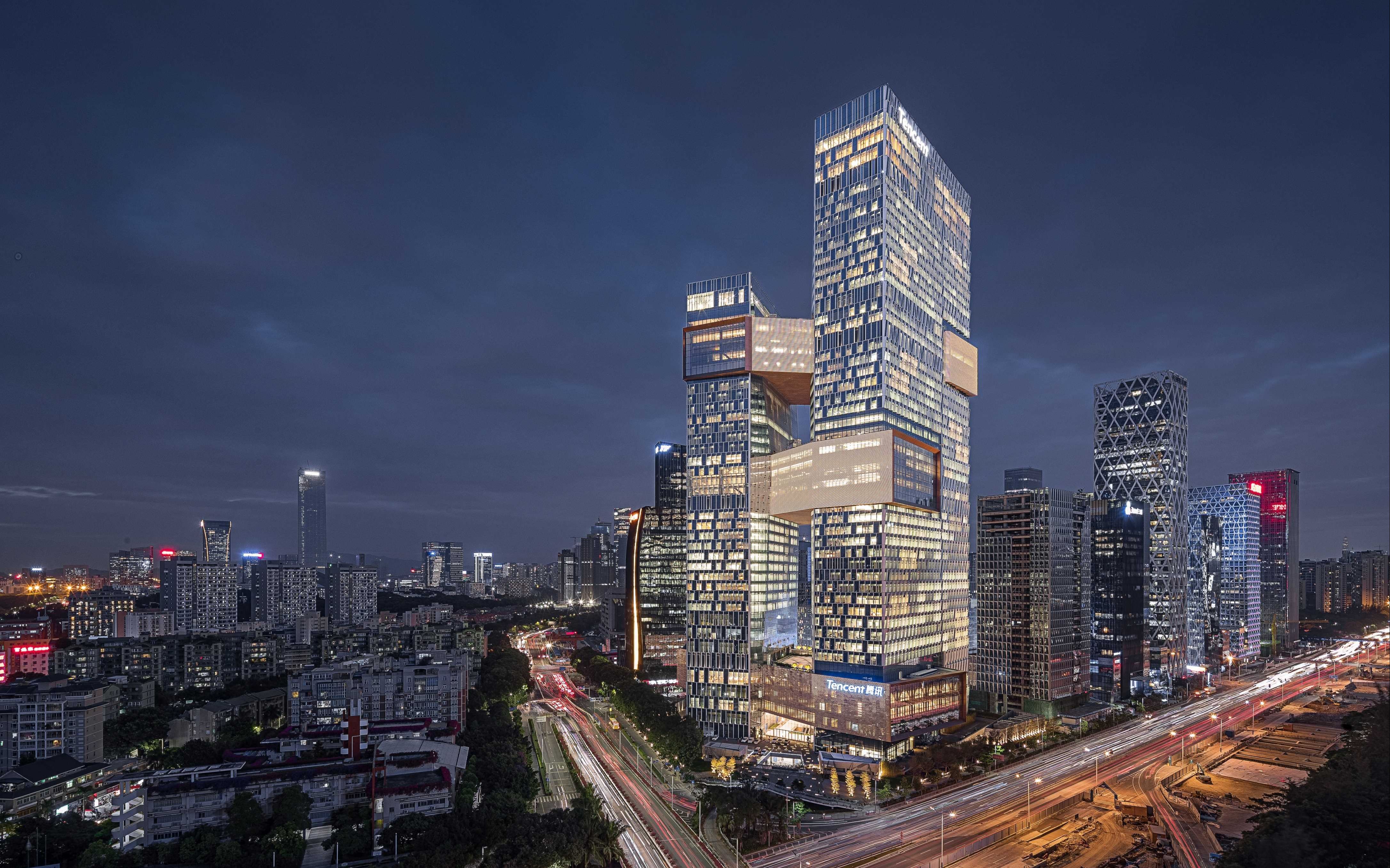妙妙建筑周记腾讯滨海大厦