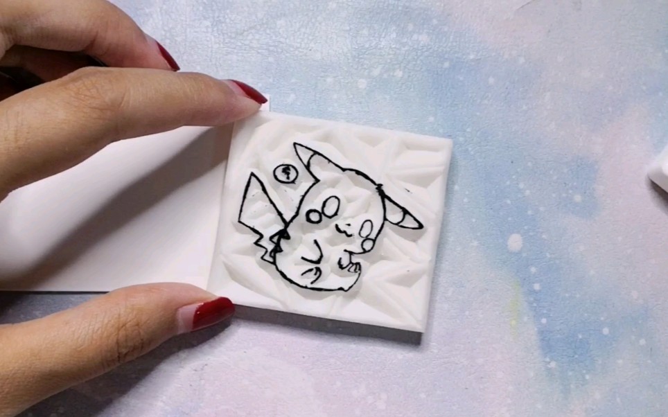 【橡皮章】皮卡丘×碎镜留白的翻车现场(小小的水一期)