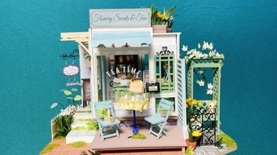 手工制作 Diy小屋丨猫の屋 上丨若来x九木联名款丨好多喵咪丨迷你微缩丨 哔哩哔哩 つロ干杯 Bilibili