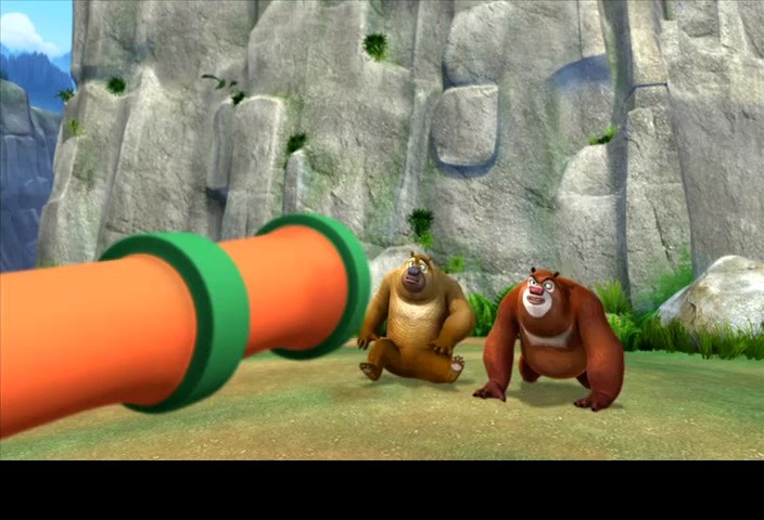 熊出没之环球大冒险 第23集:悬崖逃生记