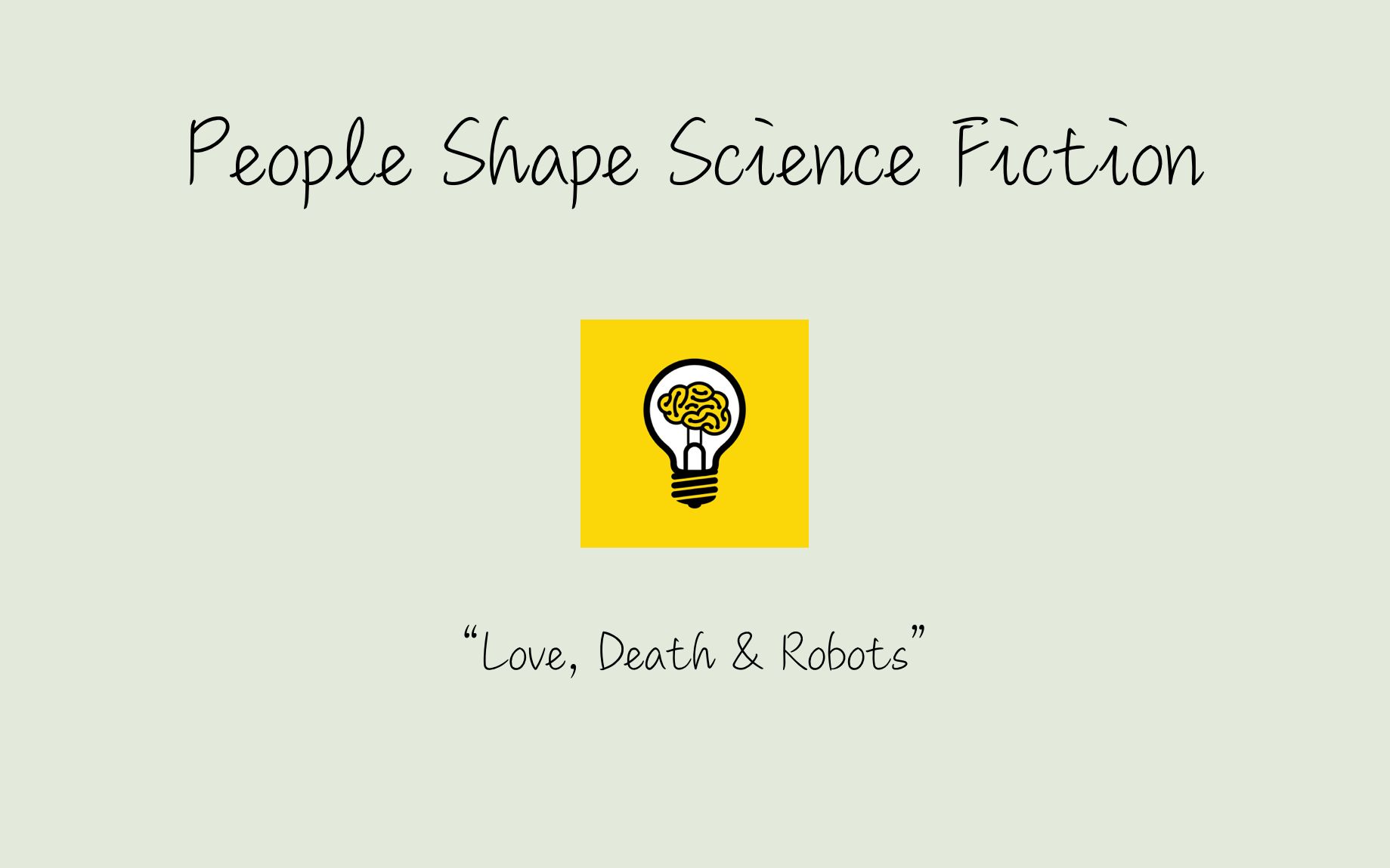 【美国大学写作课final】【纯英文】People Shape Science Fiction (人类塑造了科幻片)哔哩哔哩bilibili