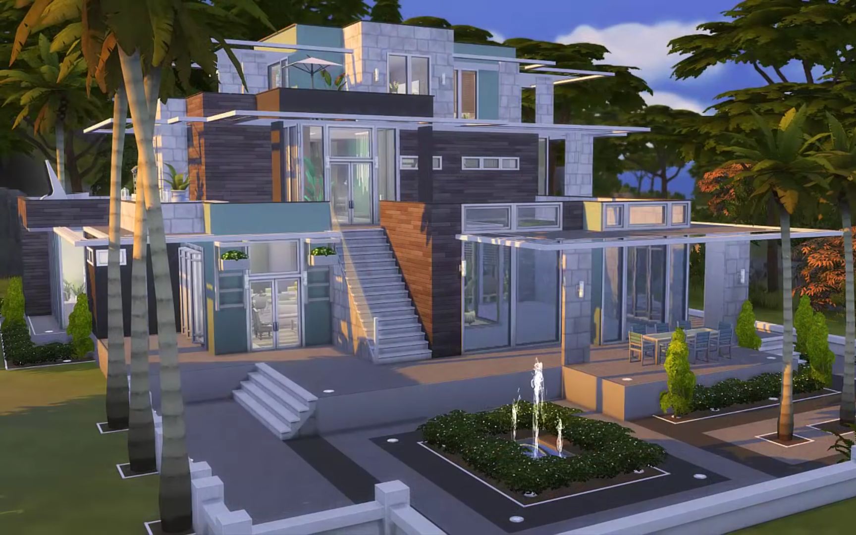 模拟人生4速建搬运海岸之风别墅bysteph0sims