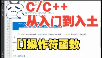 C17.10 操作符重载_下标操作符