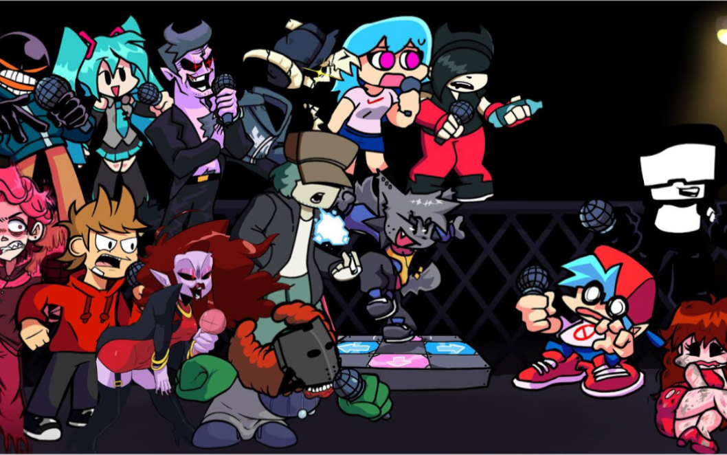 【fnf】nerves | 全员大合唱