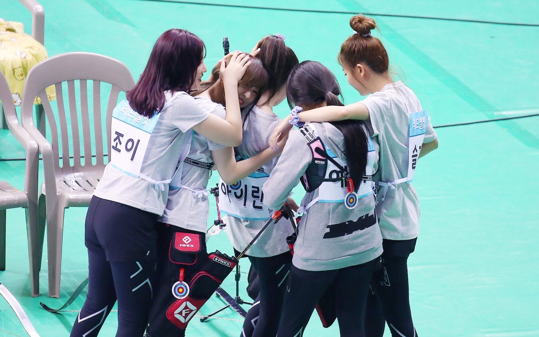 【red velvet】2015-2019偶像运动会cut(摔跤 射箭 跑步 保龄球)