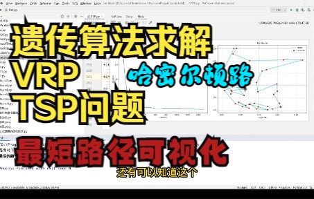 【论文代码复现6】python遗传算法求解VRP问题中的一类问题TSP旅行商问题:遗传求解哈密尔顿路线||从数据集到求解过程到结果可视化,一气呵成哔哩...