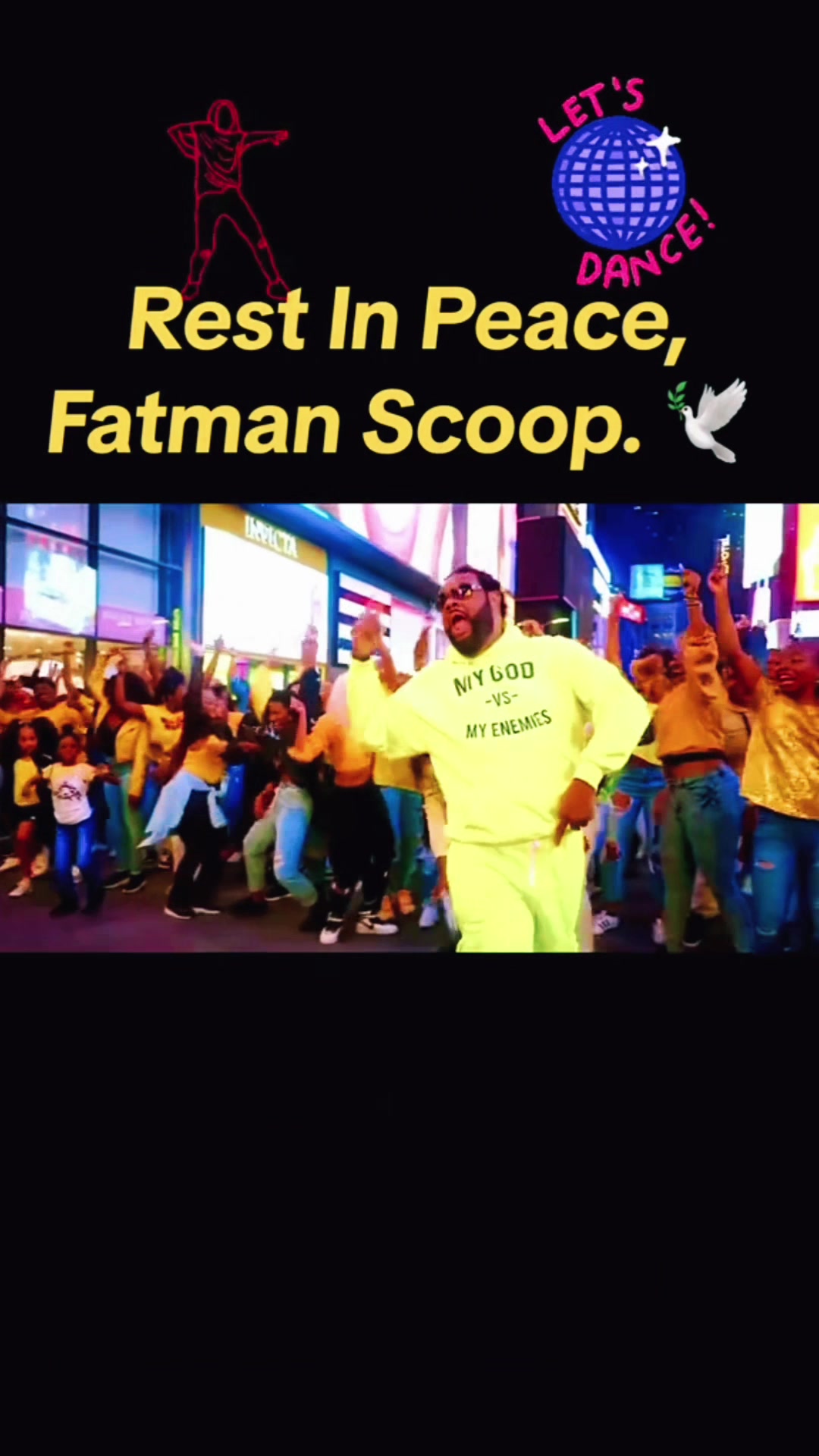 Rest in Peace Hiphop Legende Fatman Scoop colapsed on stage 53 years old Rapper哔哩哔哩bilibili