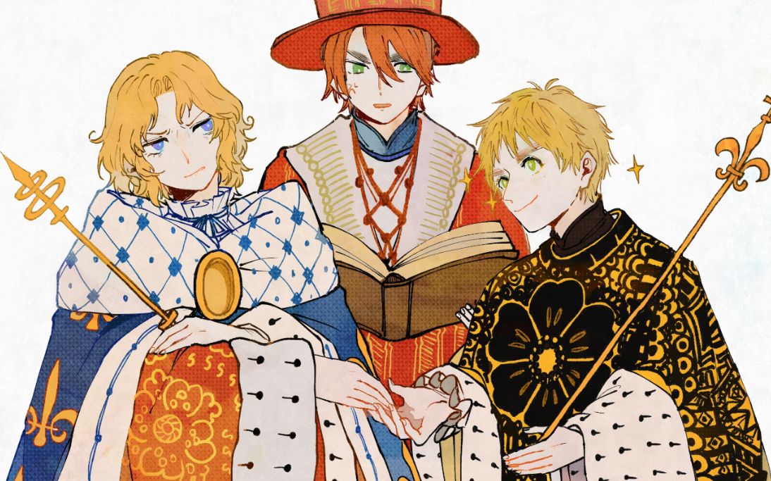 仏英苏.过程录屏.六百年前都结过婚了总得要还的