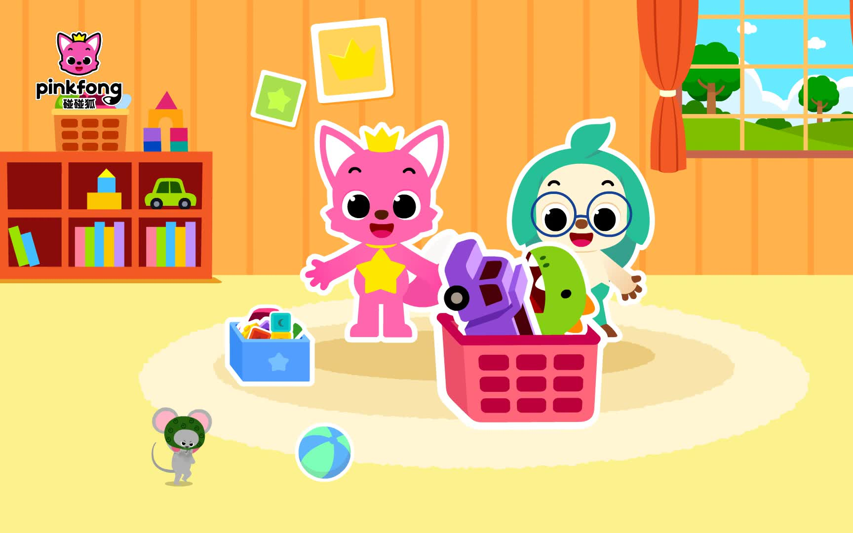 com【碰碰狐中文儿歌】黄道十二宫星座朋友们|十二星座童话故事|the