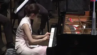 郎朗妻子吉娜·爱丽丝拉赫玛尼诺夫《帕格尼尼主题狂想曲》2019年1月18日深圳交响乐团 指挥：林大叶