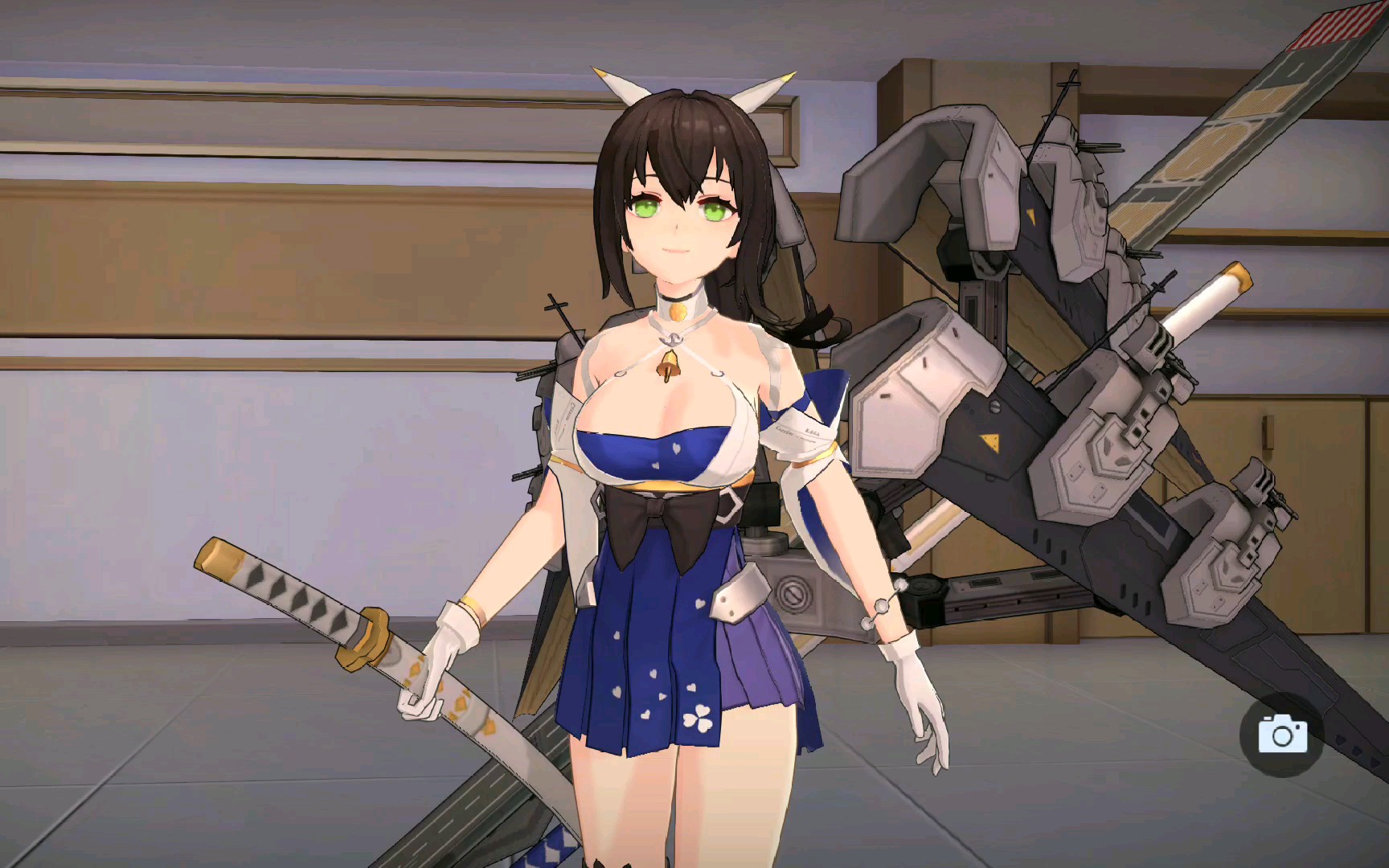 全新3d海战手游(苍蓝誓约)人物3d模型鉴赏._哔哩哔哩_bilibili