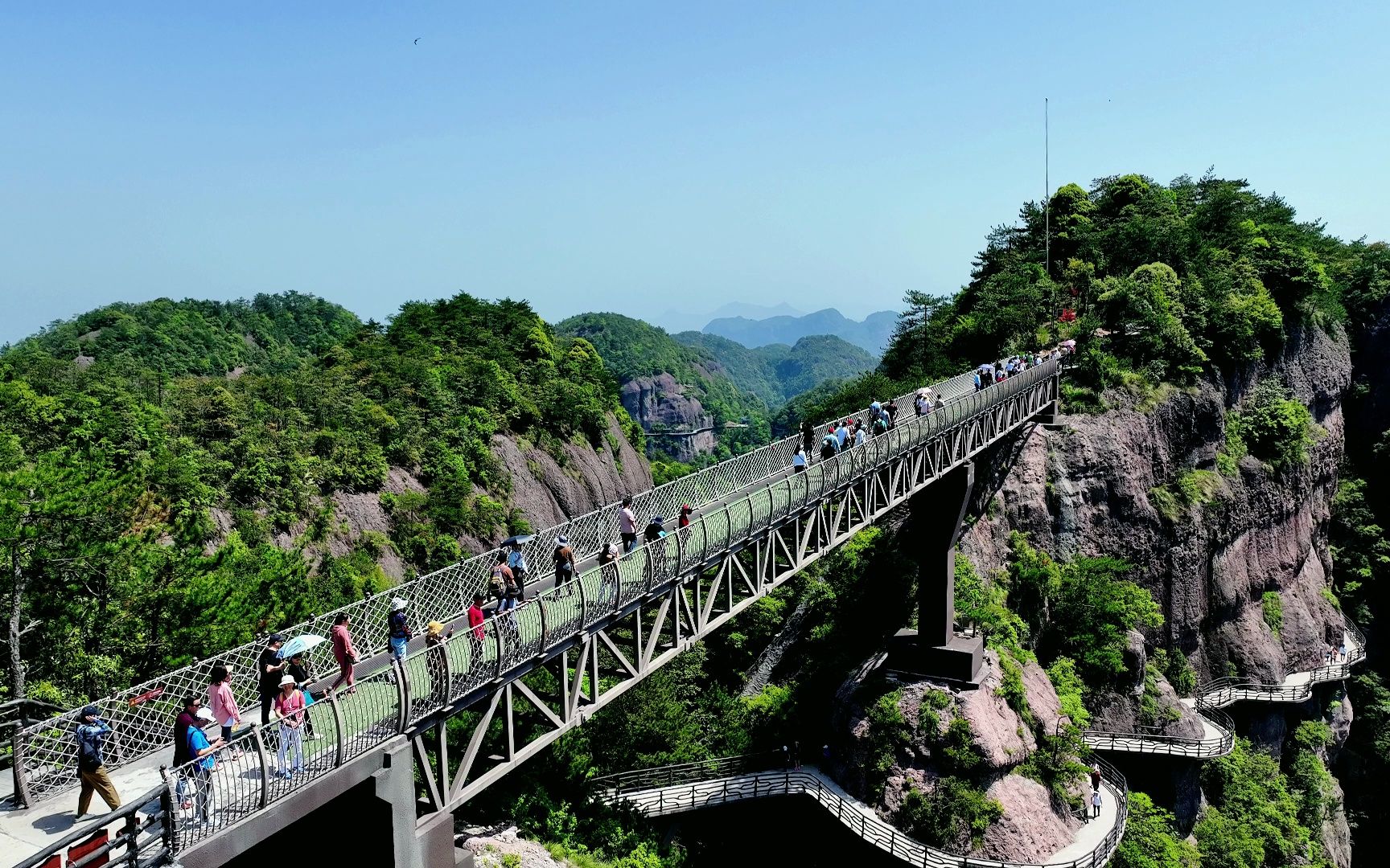 4月26日神仙居 圆梦桥 卧龙桥