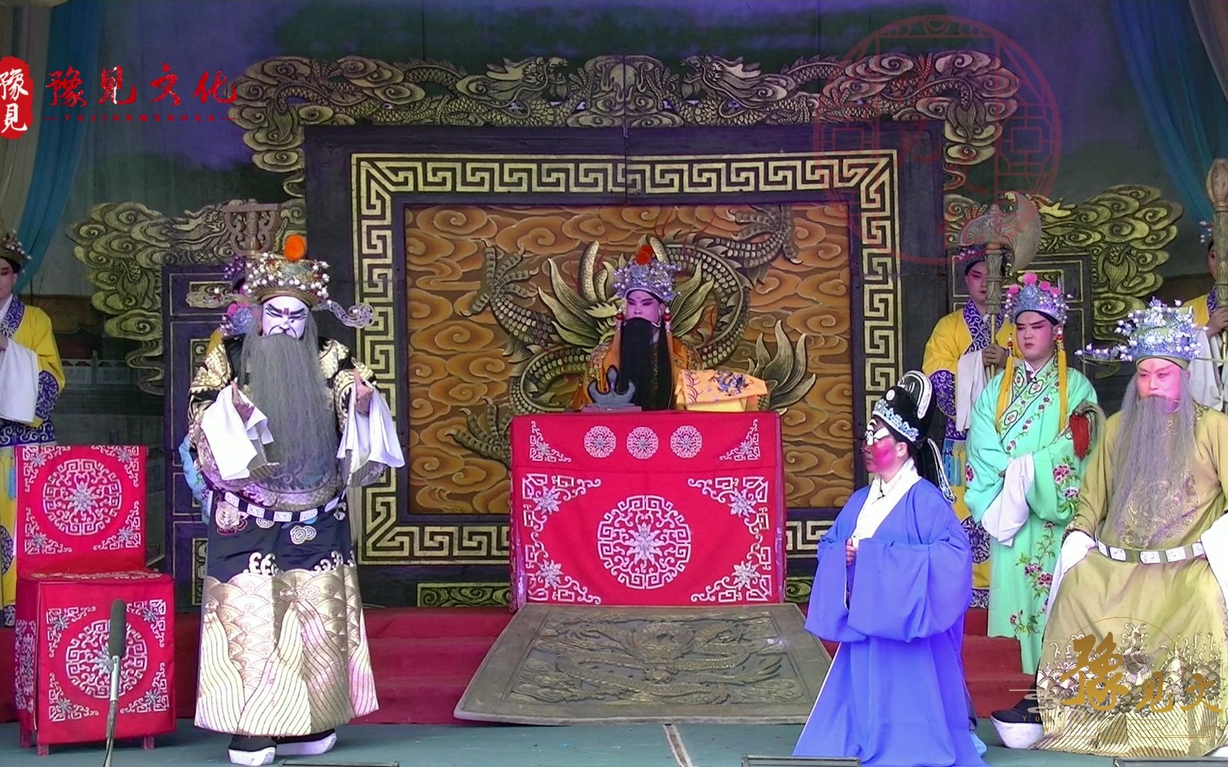 商丘市豫剧团《小包公》,经典的"夸包拯"选段,王远饰演宋王