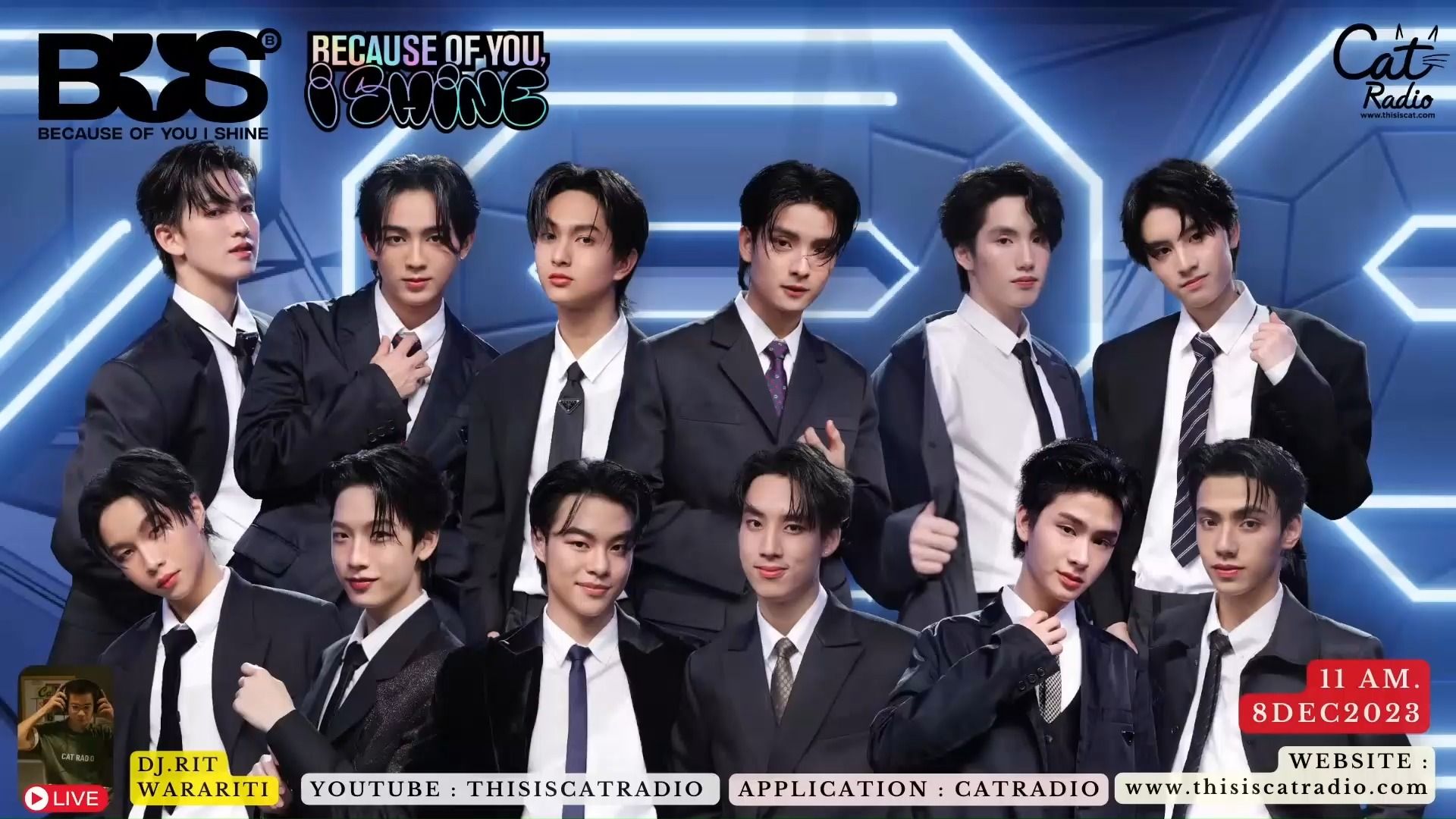 【bus】生肉|cat radio采访|泰国男团because of you i shine