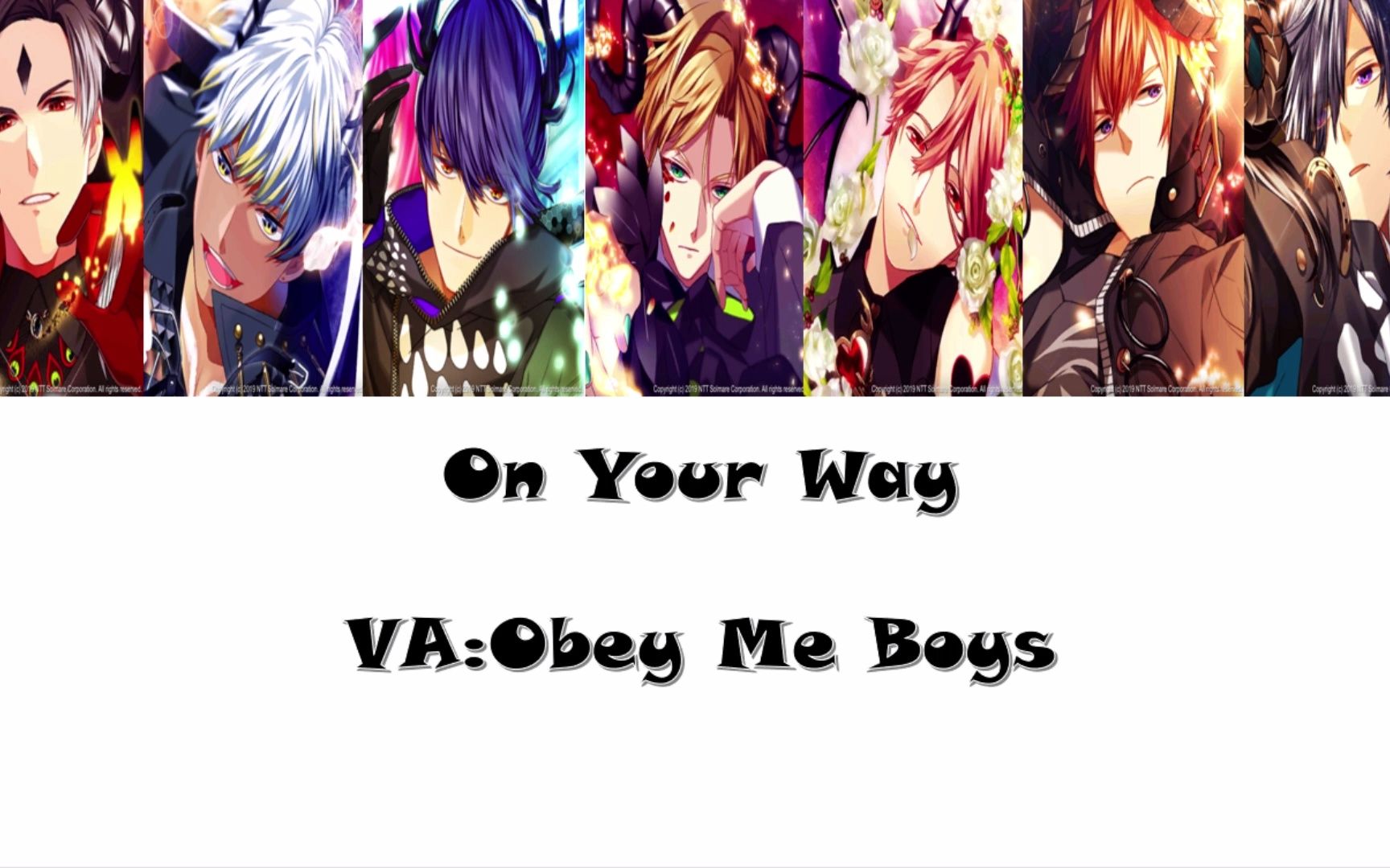 [图]【Obey Me!】第二季&FM第二季片尾曲"On Your Way"