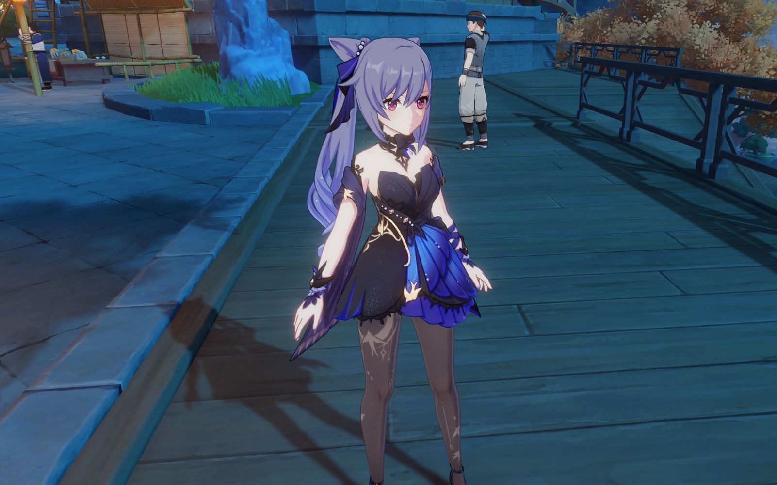 《原神》刻晴皮肤演示,太↑ 好看了⑧