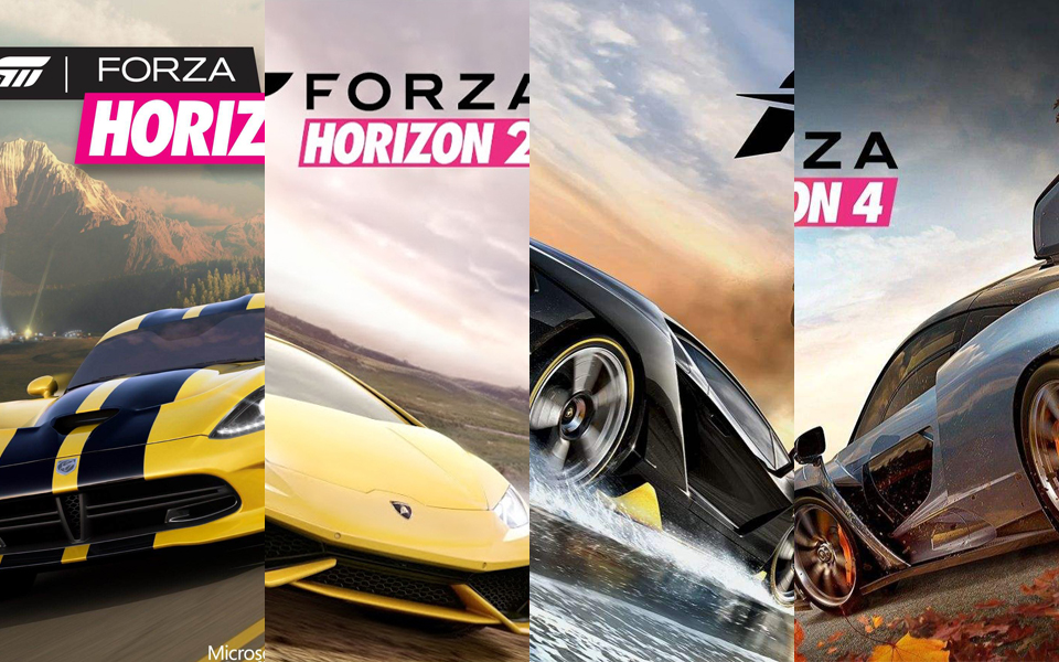 极限竞速:地平线系列前奏合集,你最喜欢那一代的前奏?