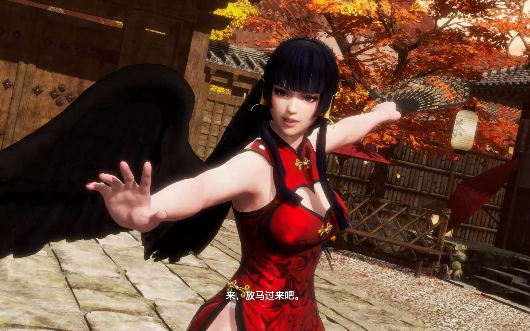 dead or alive 6 玛丽罗斯vs女天狗 旗袍