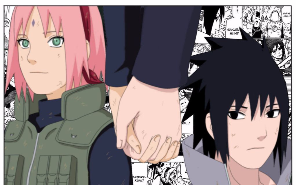 绘画用sai将佐樱变成鼬泉