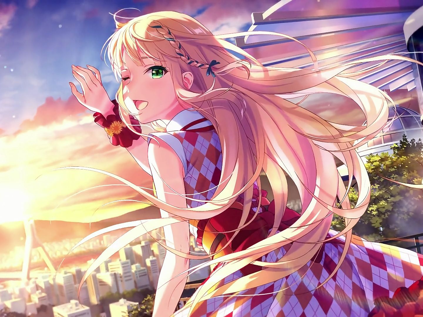 【偶像荣耀/8k】席卷露台的清新夏风 一之濑怜