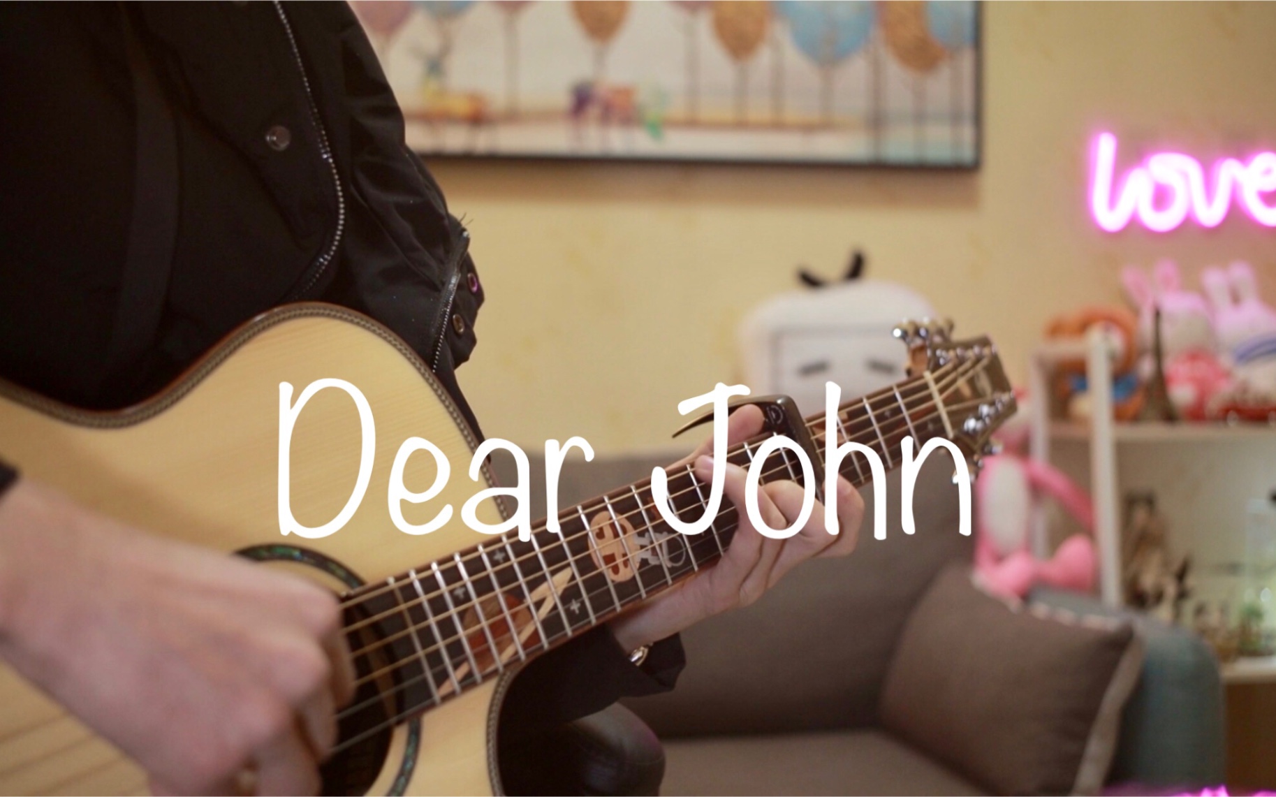 【琴兽】《Dear John》吉他独奏轻音乐BGM,抖音热曲老歌.哔哩哔哩bilibili