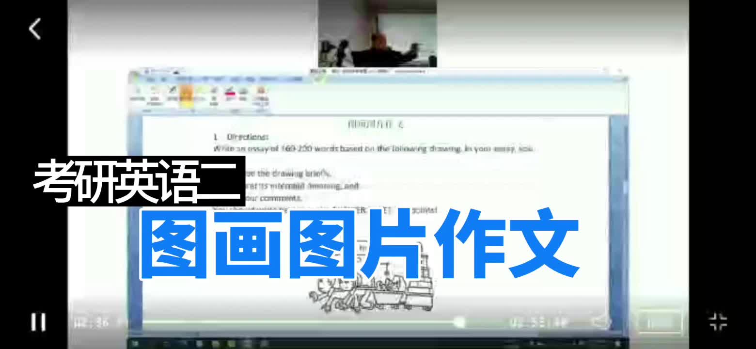 考研英语二图画图片作文哔哩哔哩bilibili