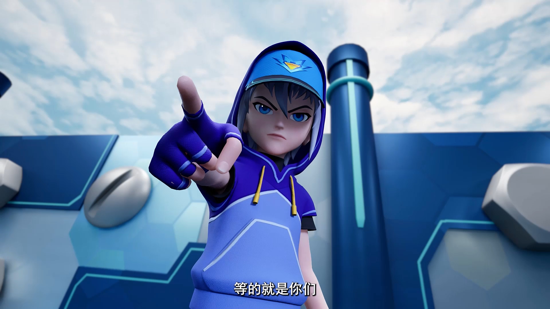 无数陀螺震撼同屏;千影破解敌人的合击绝技