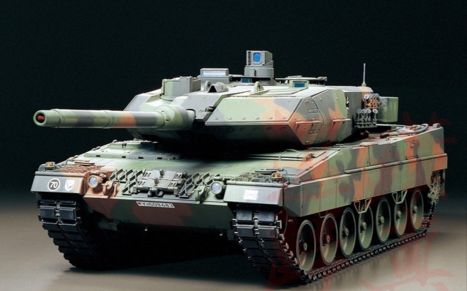 【开箱】田宫遥控坦克 1/16 leopard 豹2 a6 56020_哔哩哔哩 (゜-゜)