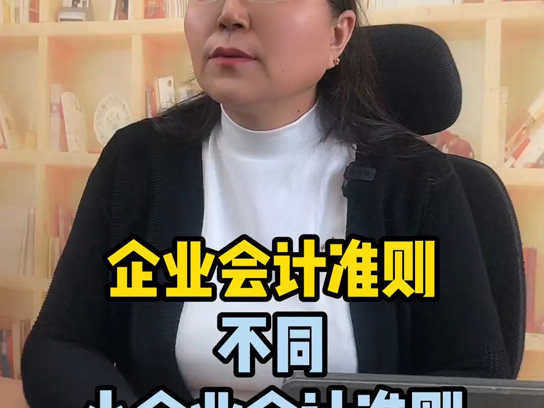 企业会计准则与小企业会计准则,有什么不同?哔哩哔哩bilibili