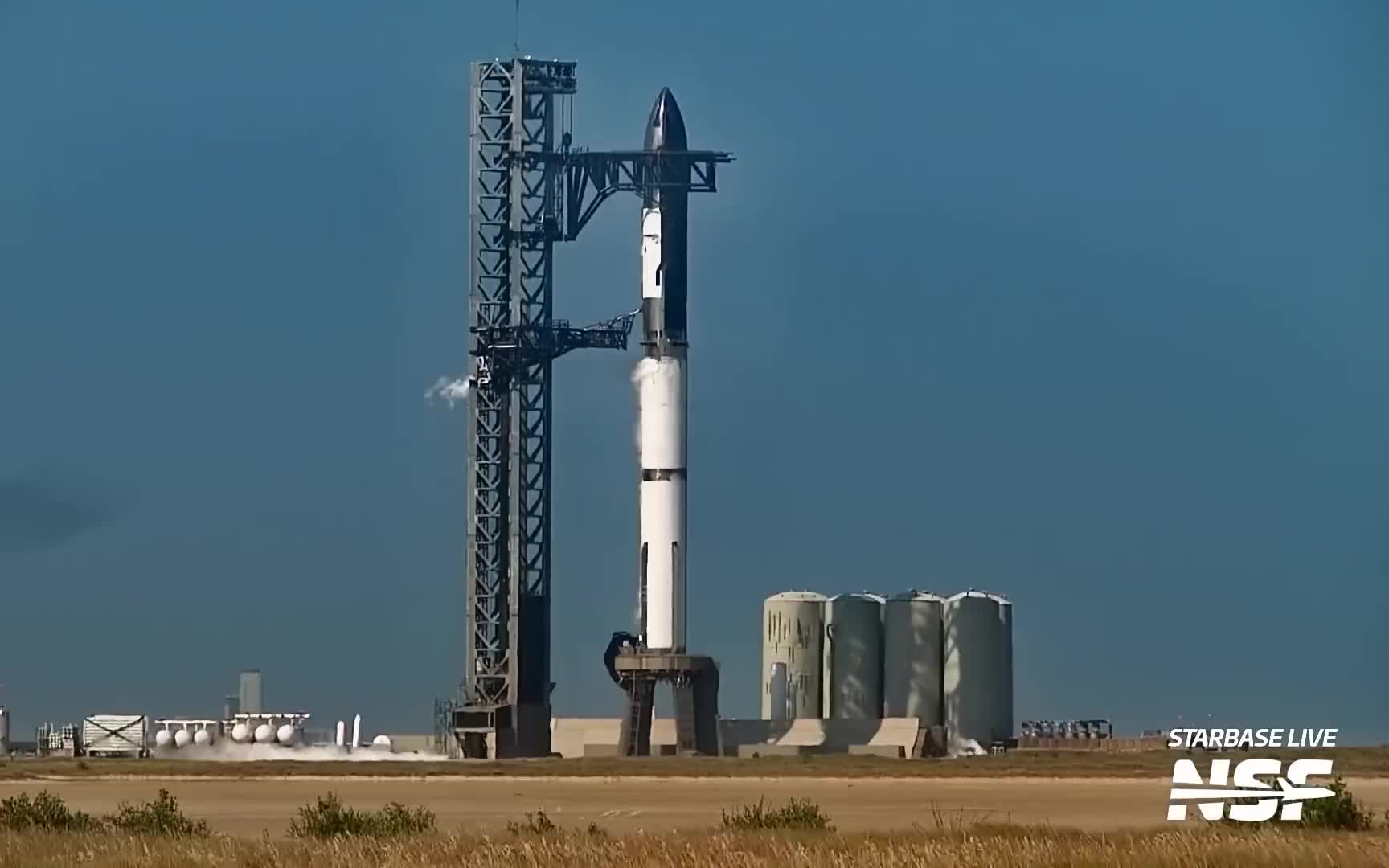 【中文浓缩】spacex完成星舰湿彩排测试