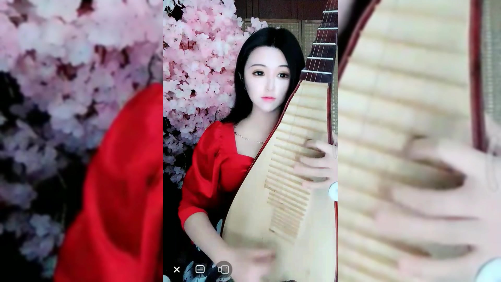 琵琶精小苡演奏桥边姑娘