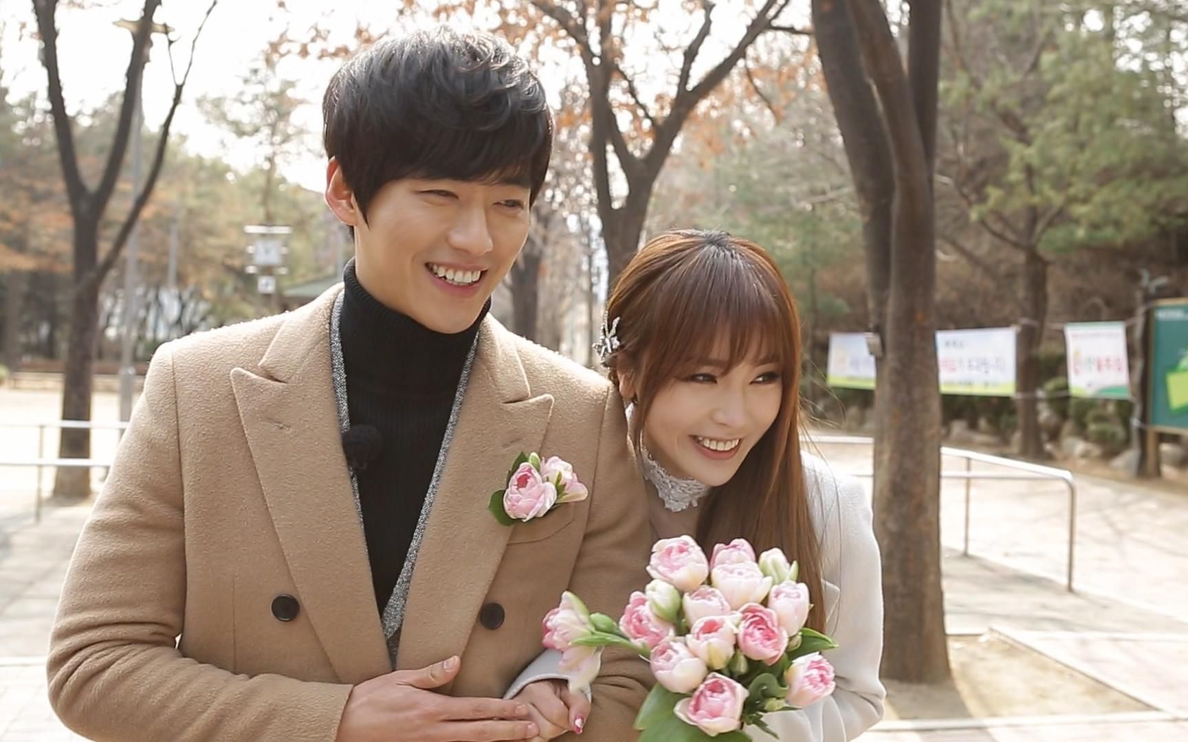 夙愿夫妇骑马,艺媛全程紧绷,不停地喊着慢点