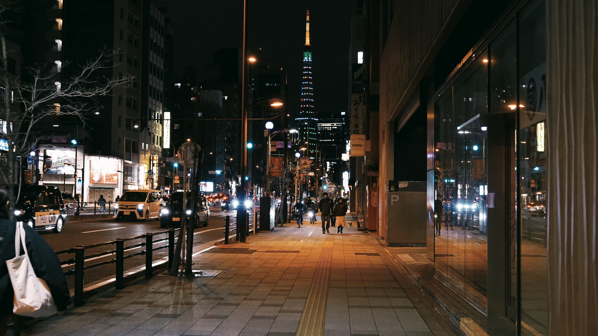 【超清日本】【东京】【4k hdr】2024 东京 夜晚从田町到东京塔